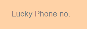 Lucky-Phone-Number